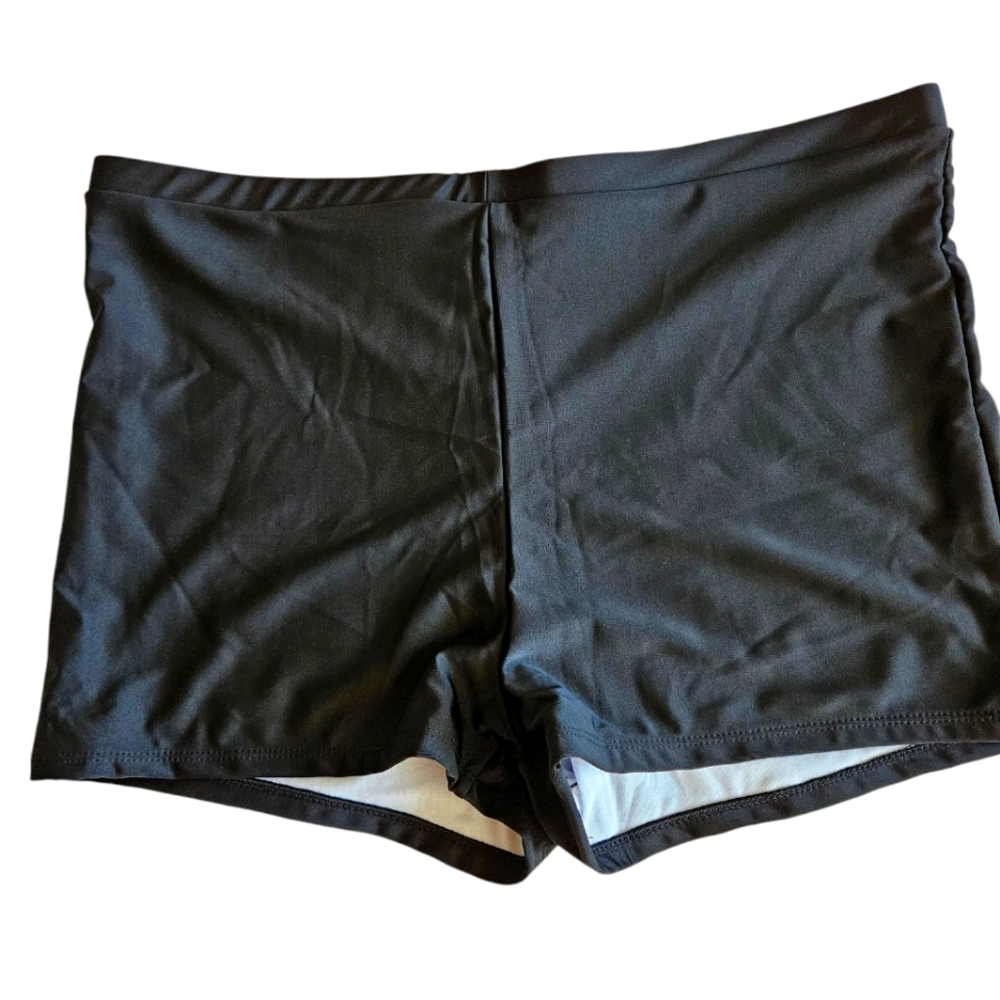 Women's SHEIN Black Swim Short 4X NWT